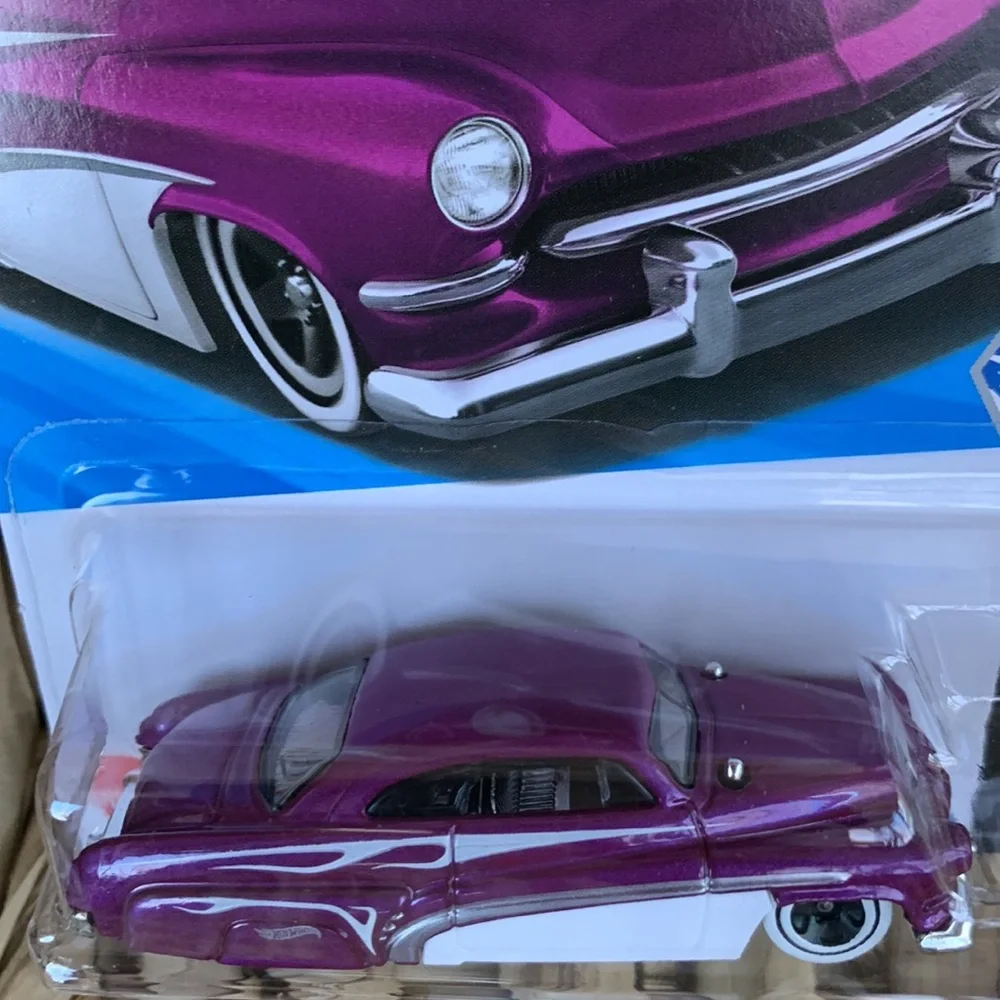 Hirohata Merc 1951 Mercury Car Hot Wheels Rod Squad 🆕 2025 Hotwheels 50s Purple